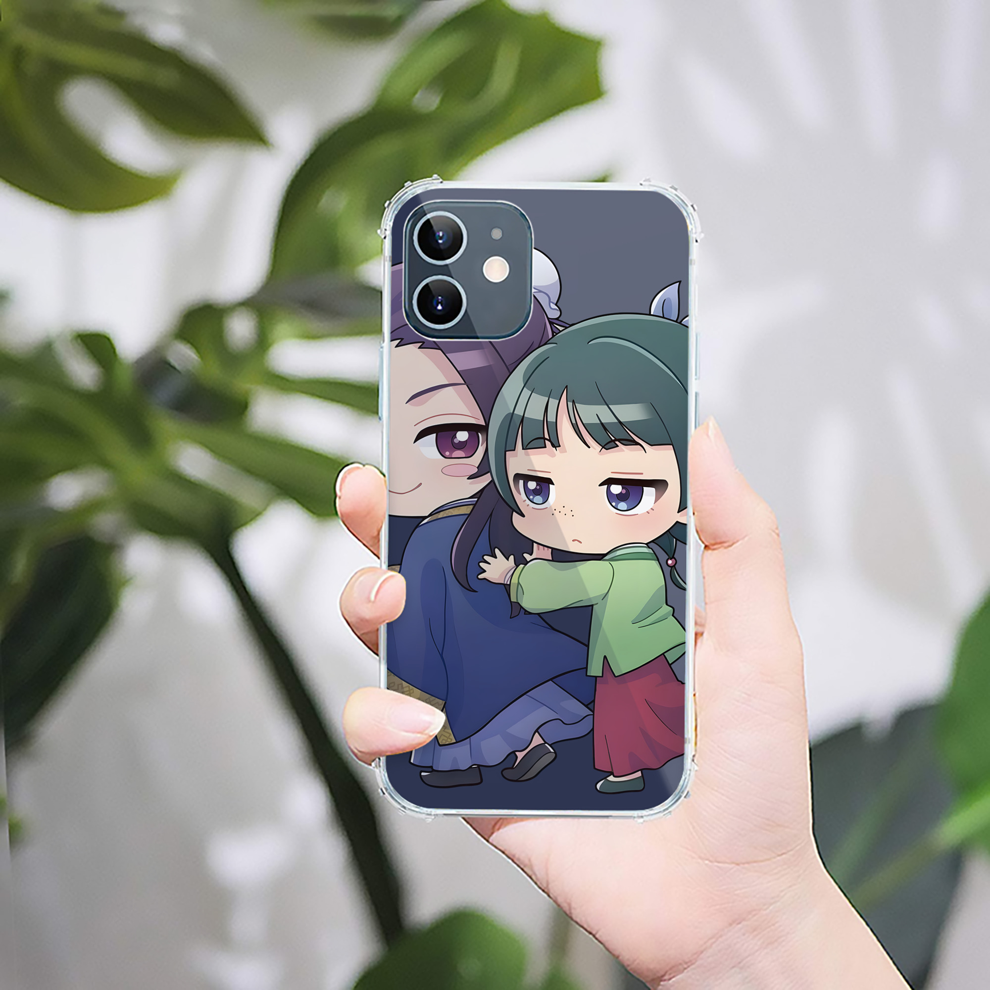 （画像用） 薬屋のひとりごと The Apothecary Diaries 【iPhone 12シリーズ対応】透明スマホケース（クリアソフトケース）